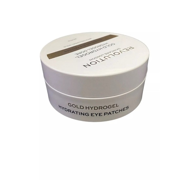 2 Pack Revolution Skincare London Gold Hydrogel Hydrating Eye Patches 60 Pcs NEW - Picture 3 of 6